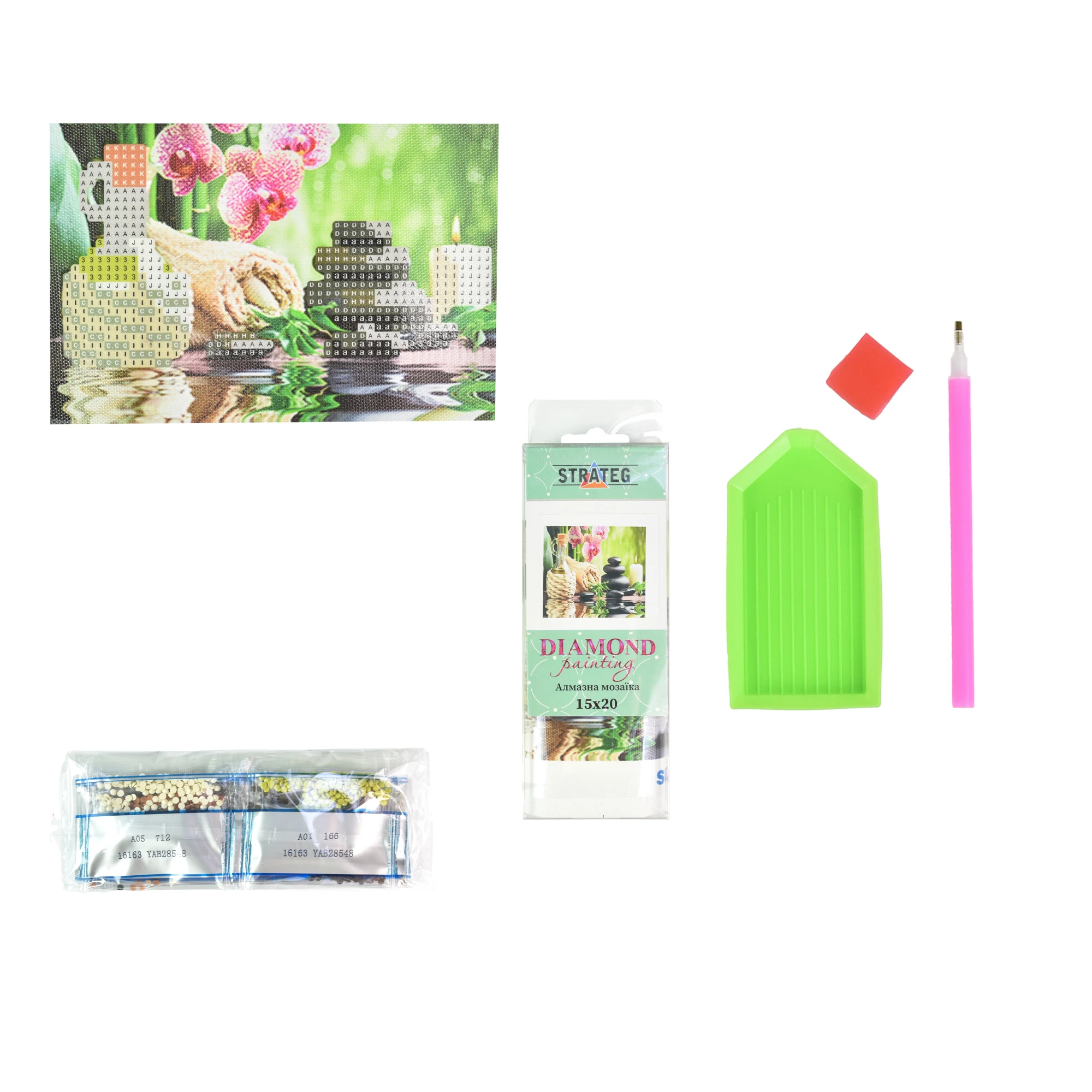 Mozaica cu Diamante 10x15 cm "Armonia și liniștea"