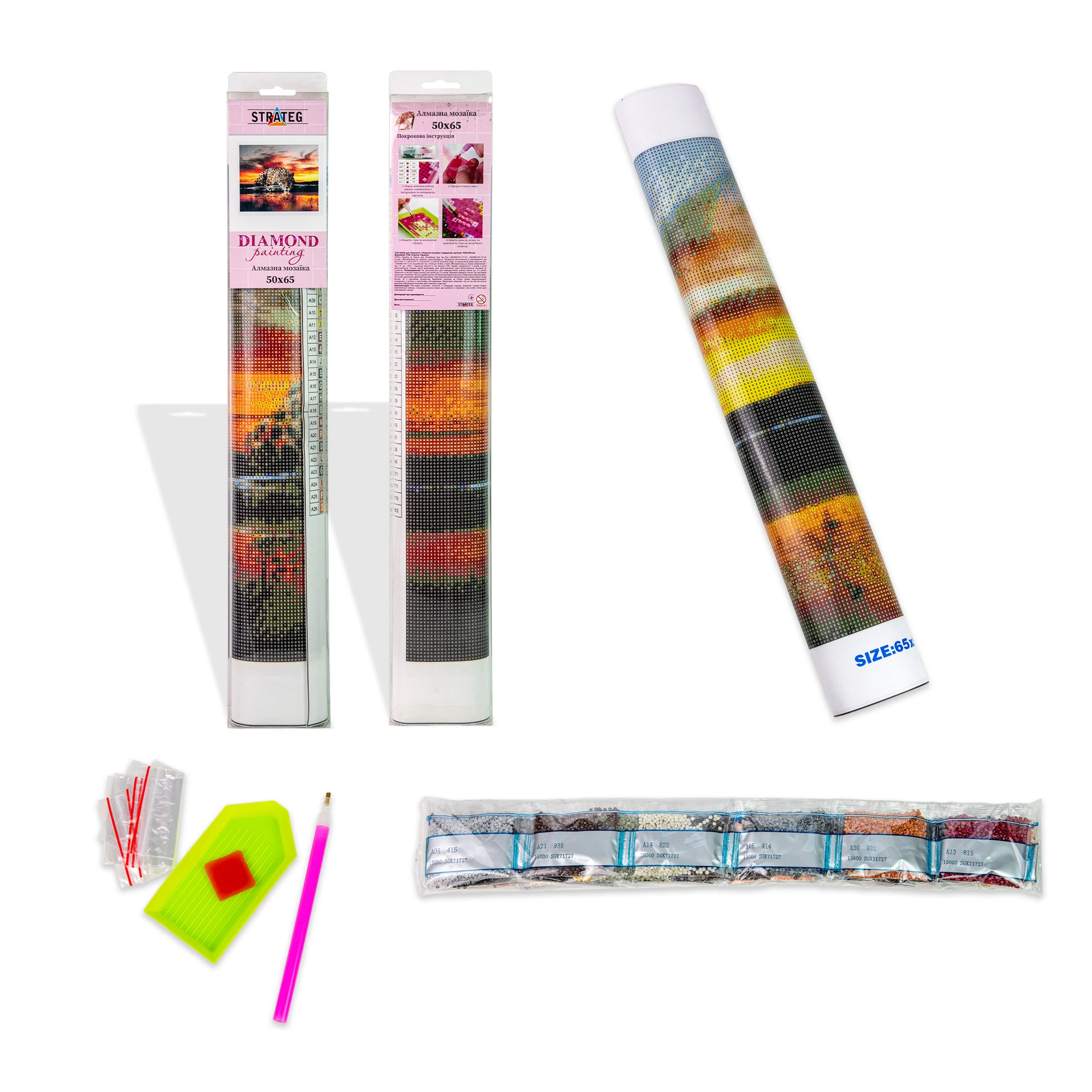 Mozaica cu Diamante 50x65 cm "Arta fantastică"