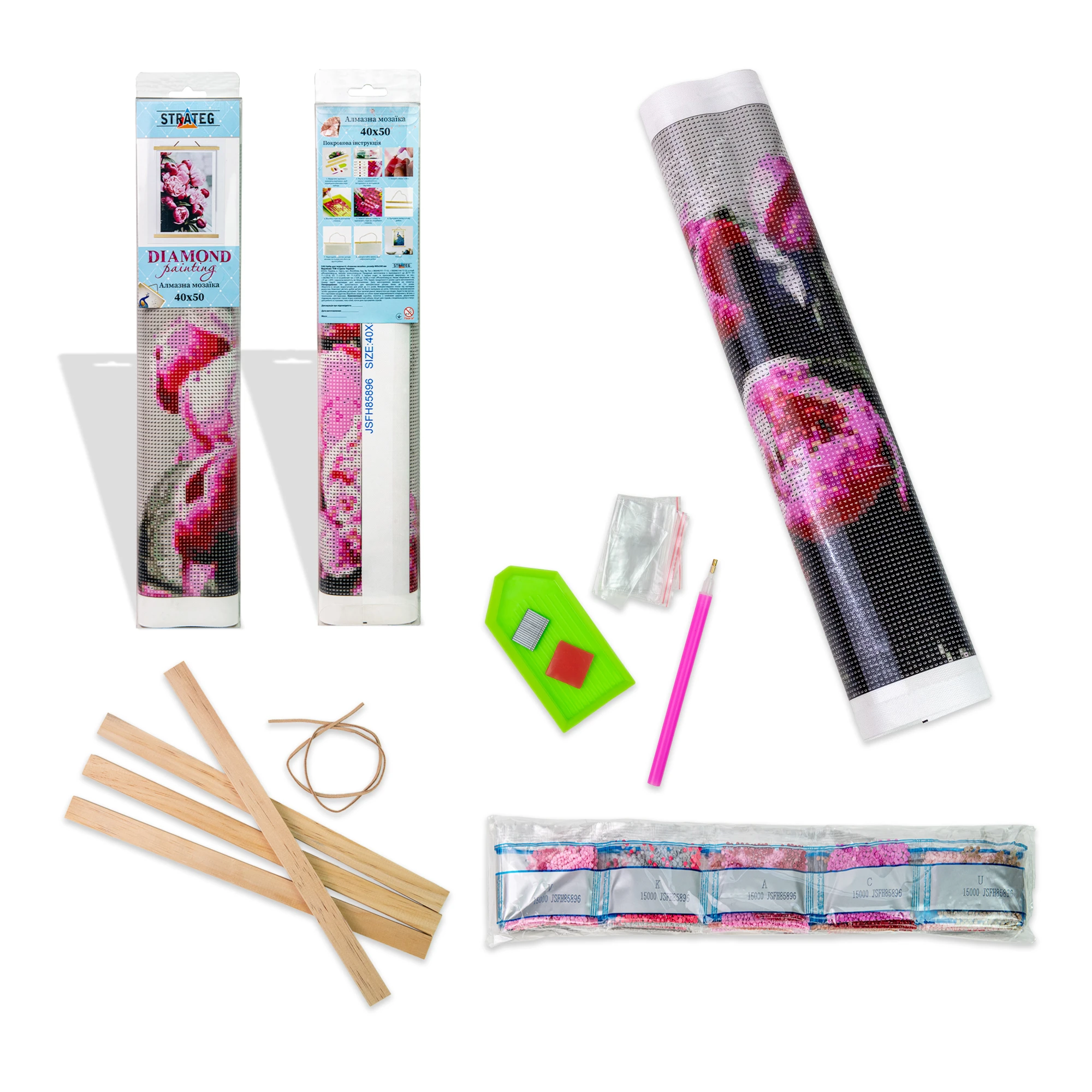 Mozaica cu Diamante 40x50 cm "Cafeaua matinală"