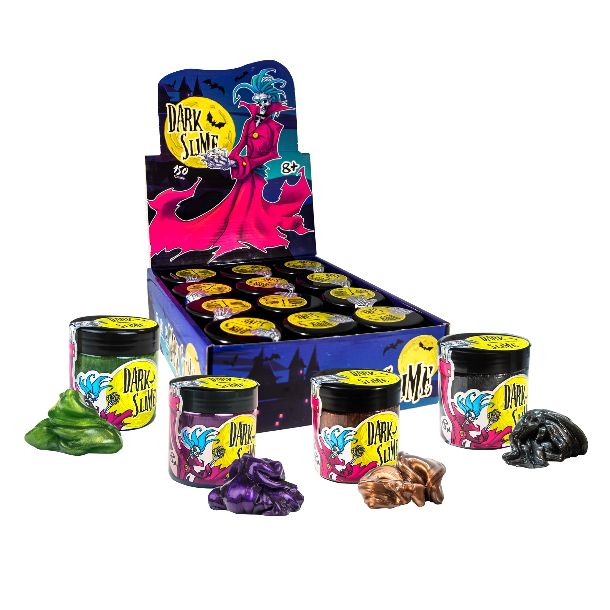 Slime Dark slime Perlat 150 gr.(12)