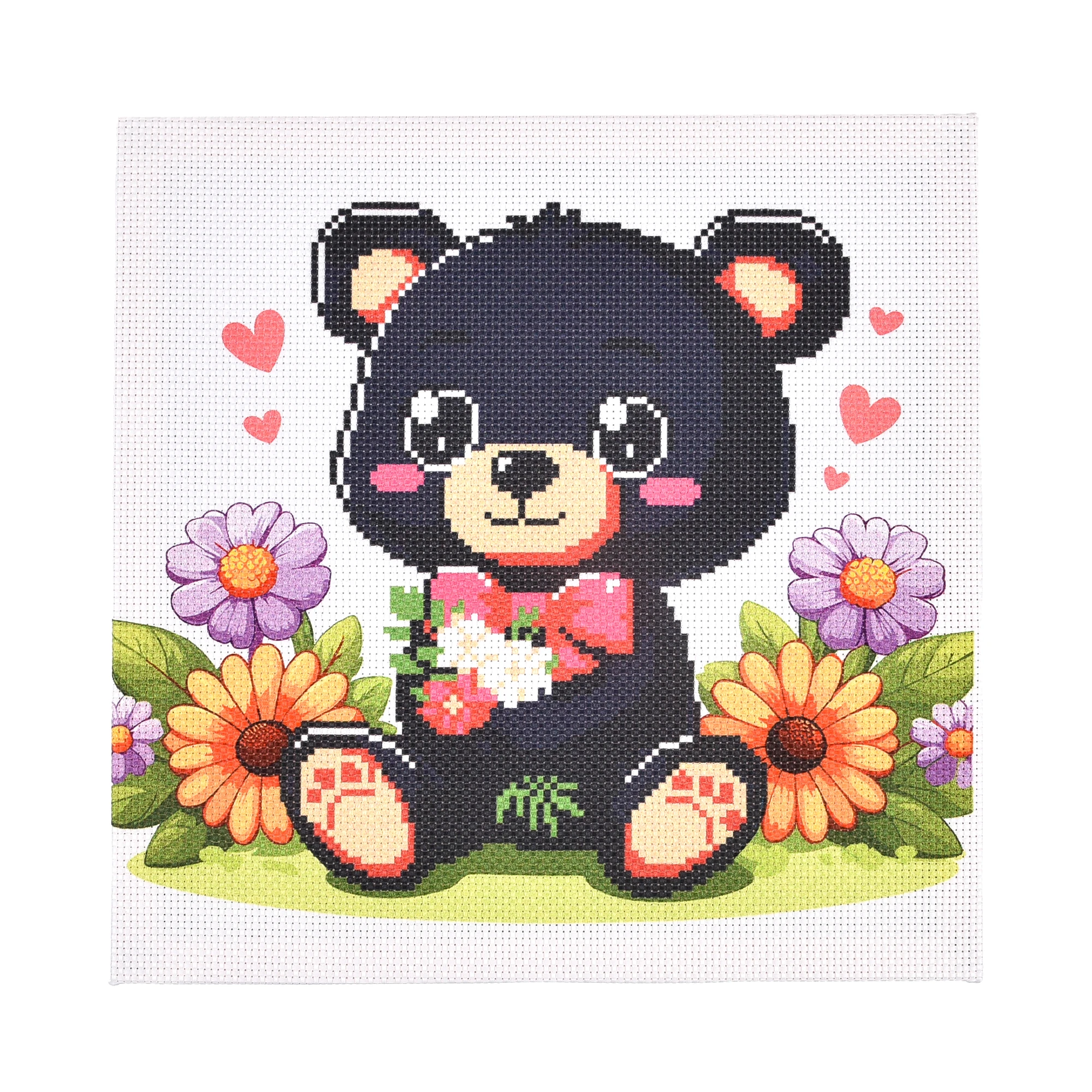 Broderie 30x30 cm "Ursuleț"