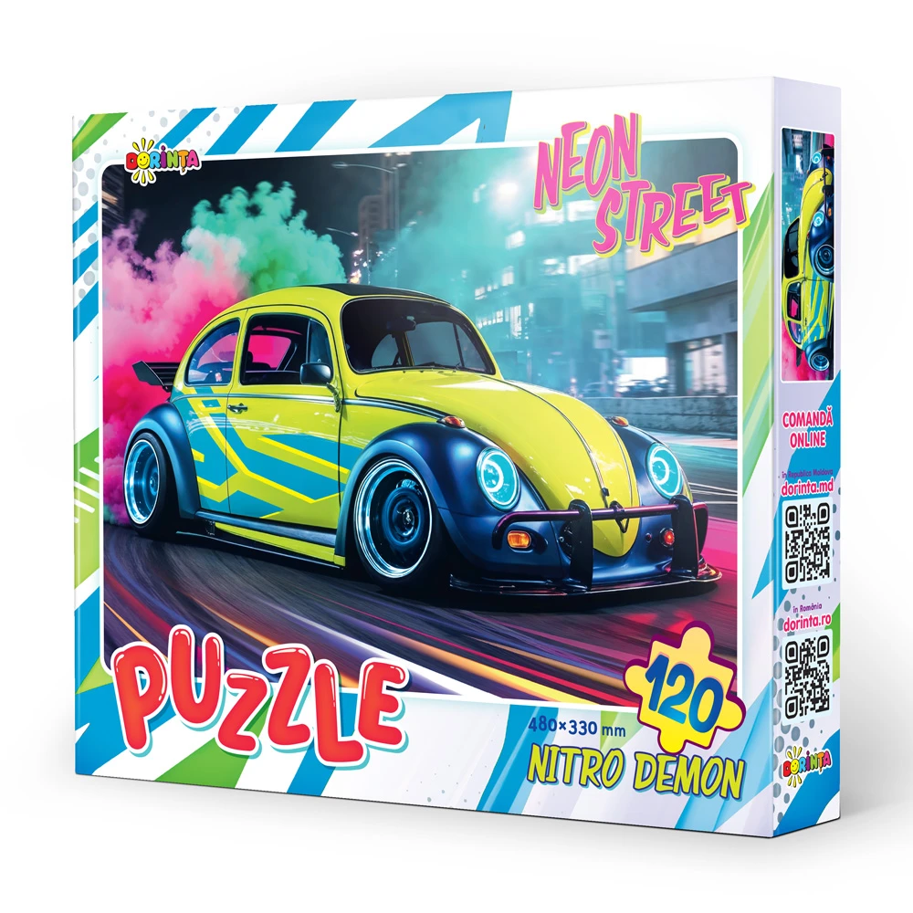 Puzzle 120 Neon Street. Nitro Demon