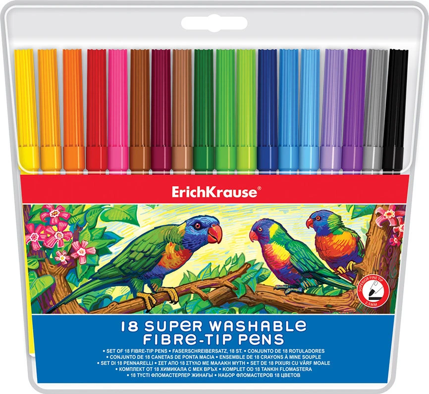 Carioci ArtBerry® SuperLavabile 18 culori