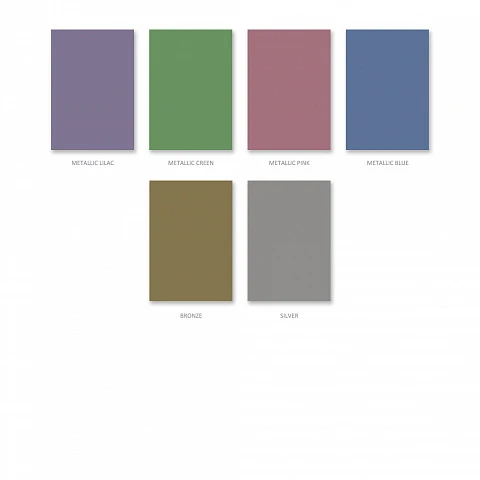 Hârtie colorată B5 autoadeziva set 6 cul. metalizate