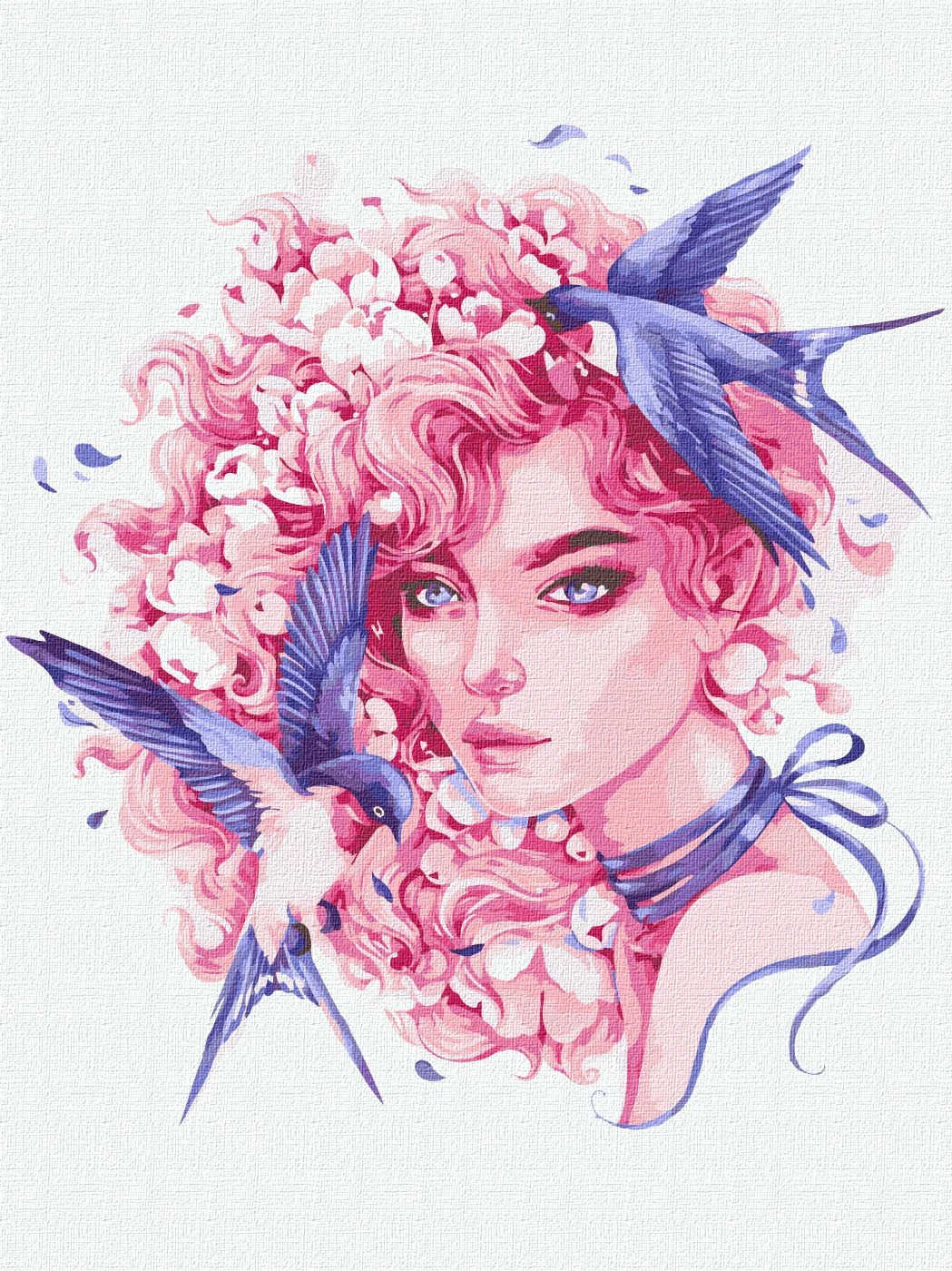 Tablouri pe numere Ideyka "Melodic" 30x40cm