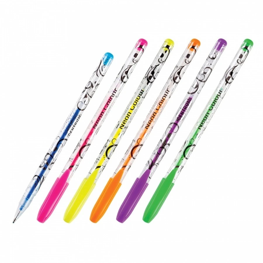 Pix gel 1mm NEON set 6 cul.