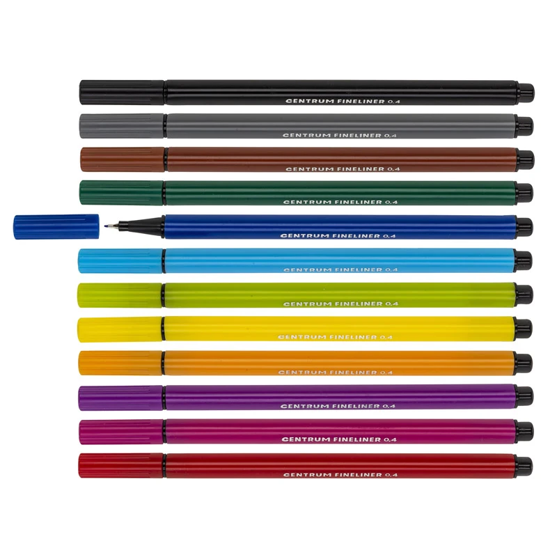 Fineliner gel set 12 cul. 0.7mm
