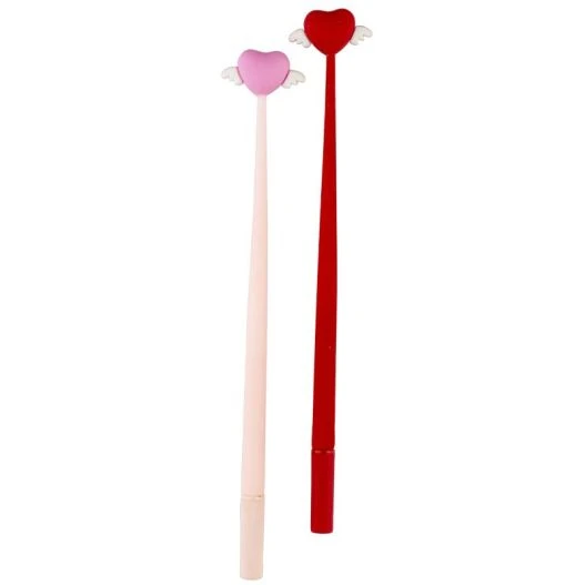 Pix cu bila Inima cu Aripi Albastru 0,7mm