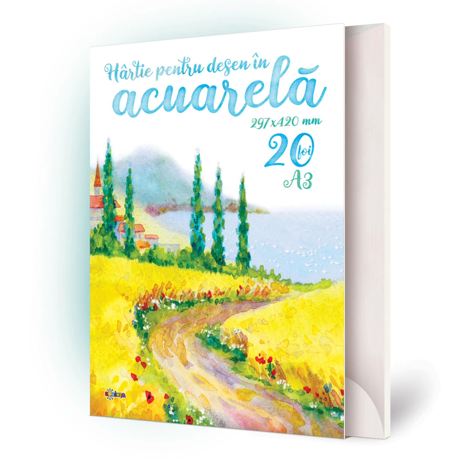 Mapă pentru desen (acuarela) A3