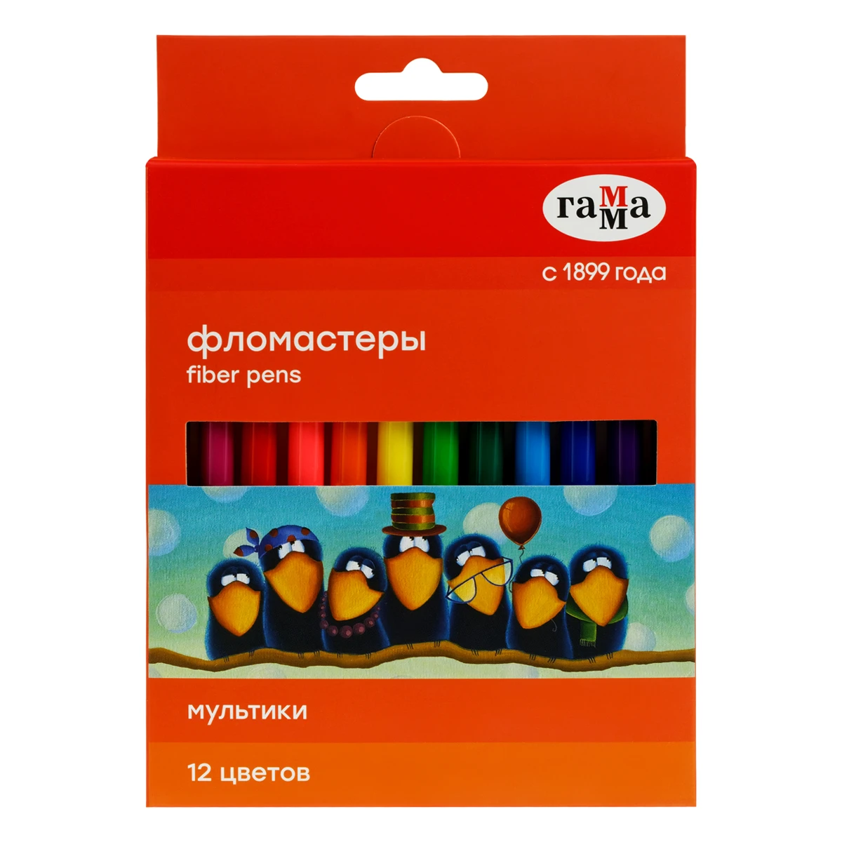 Carioci 12 cul. lavabile "Mulitiki" GAMMA