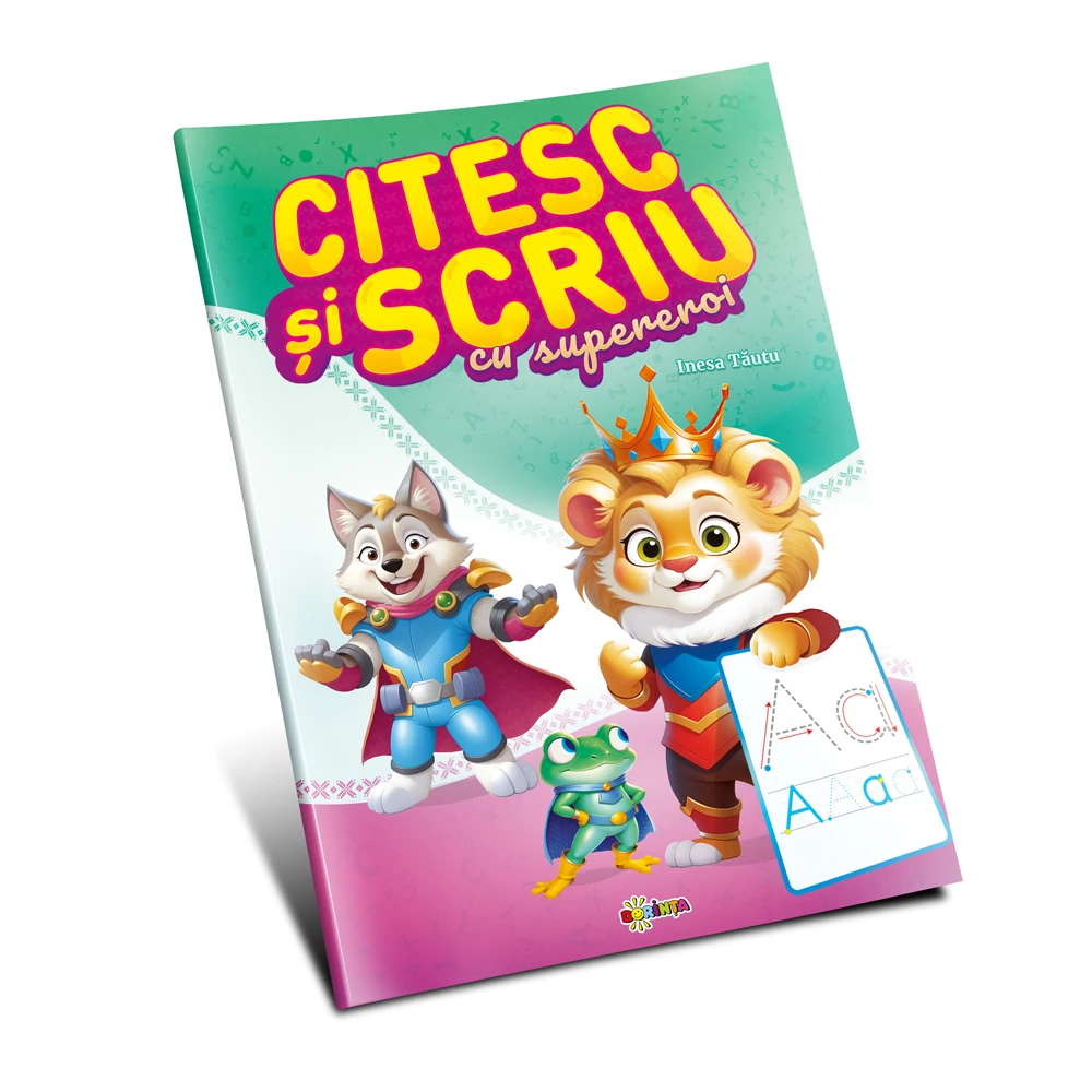 Citesc și scriu cu supereroi