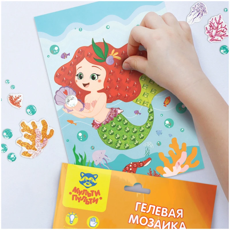 Mozaica cu gel "Sirena" MULTI PULTI