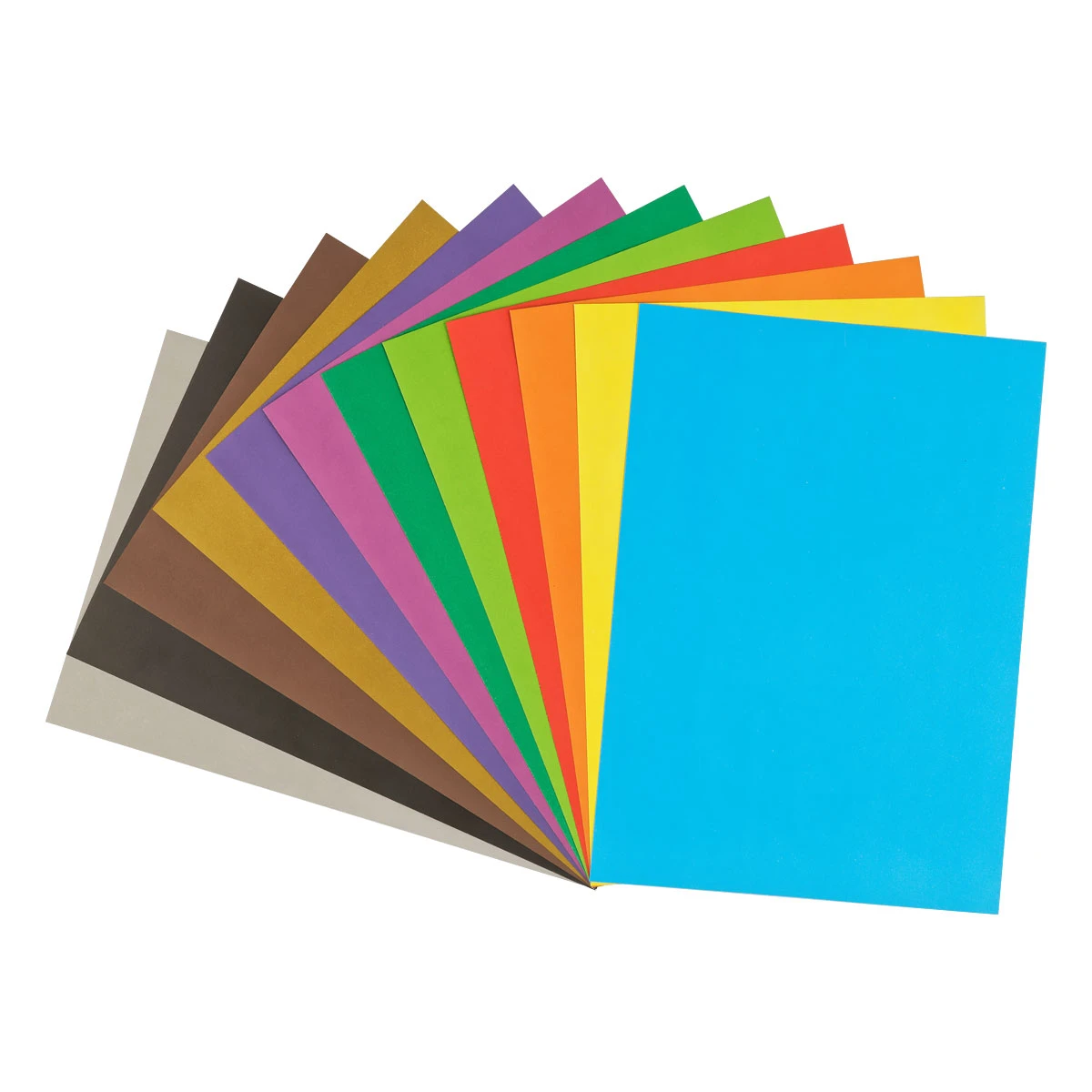 Carton color 12foi / 12cul. 220gr/m2, necretat, A4 set in mapa ,ArtSpace