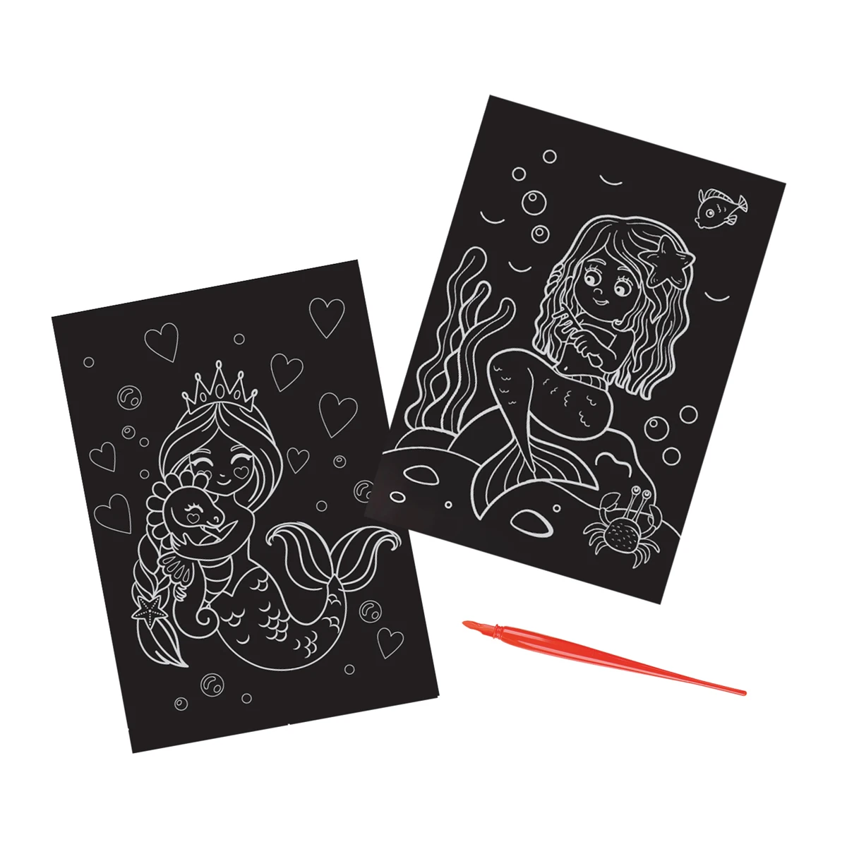 Gravura "Sirene", 2 buc. A5 , MULTI PULTI