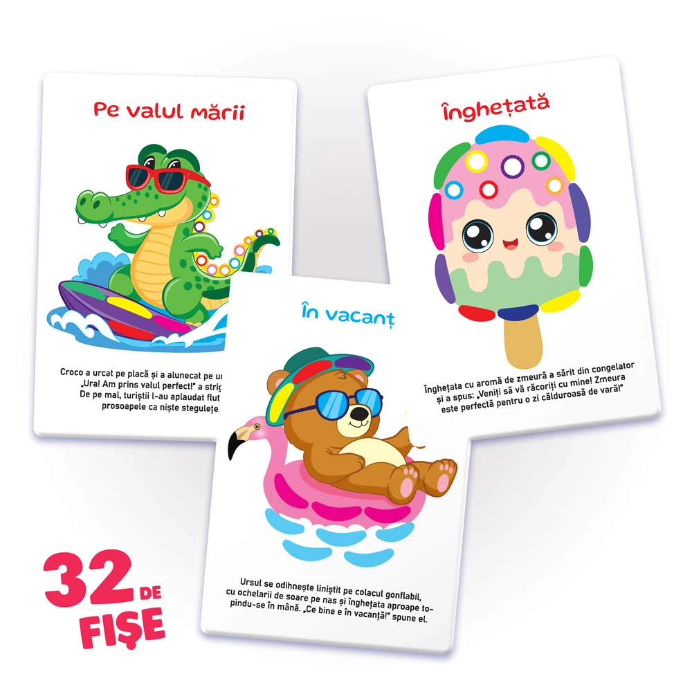 Plastilina vesela. Vara (32 fise)