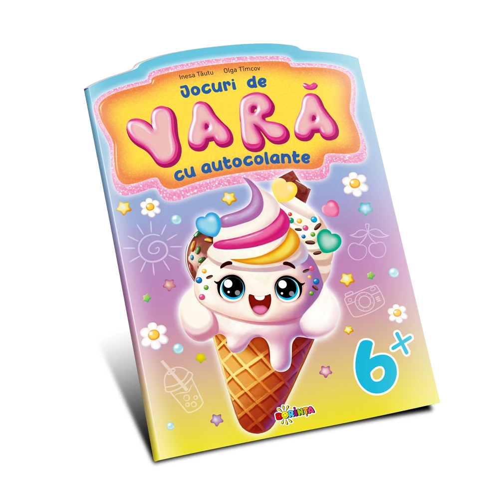 Jocuri de Vară. Cu autocolante: 6+