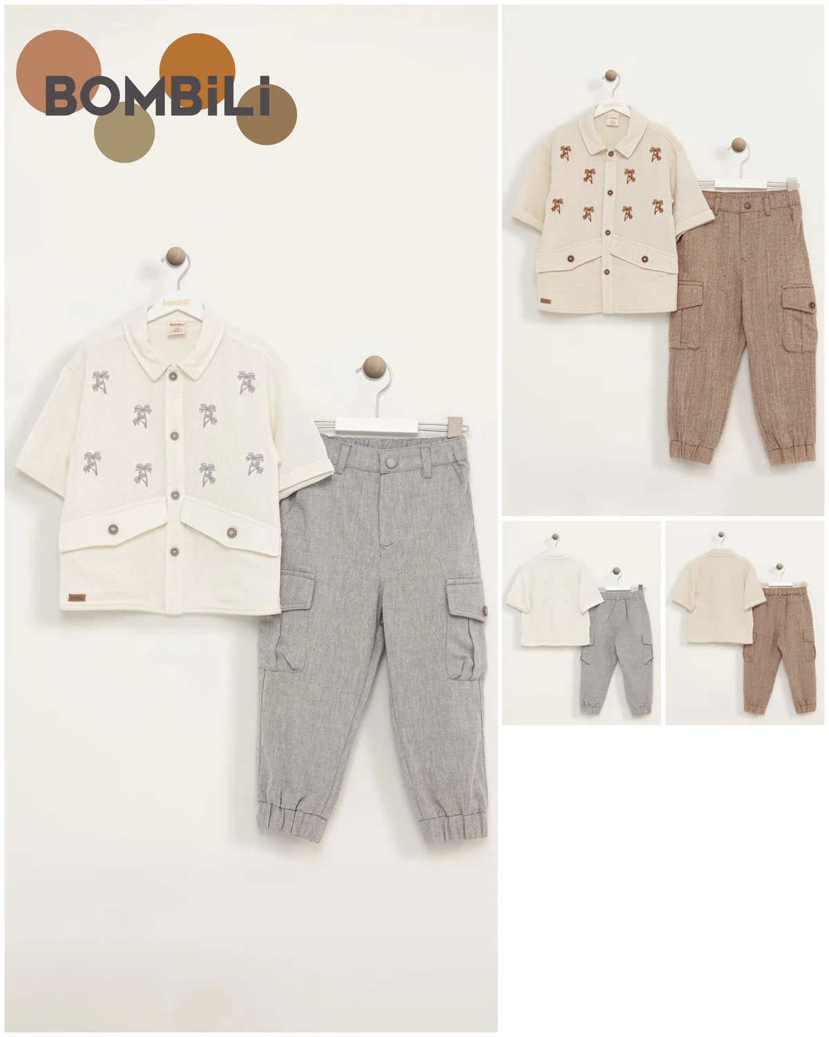 Set băieți 2 piese (cămașă, pantaloni)