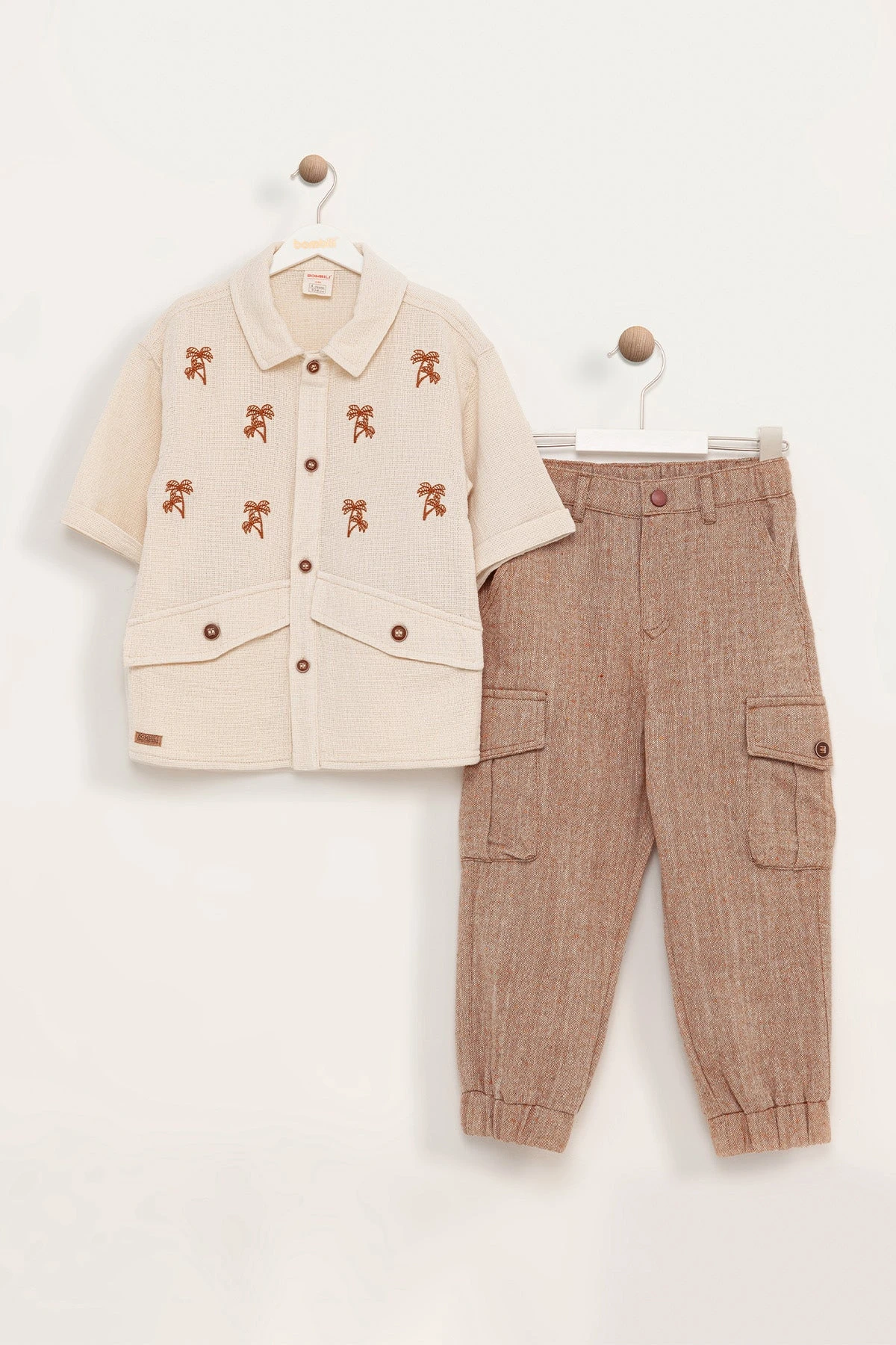 Set băieți 2 piese (cămașă, pantaloni)