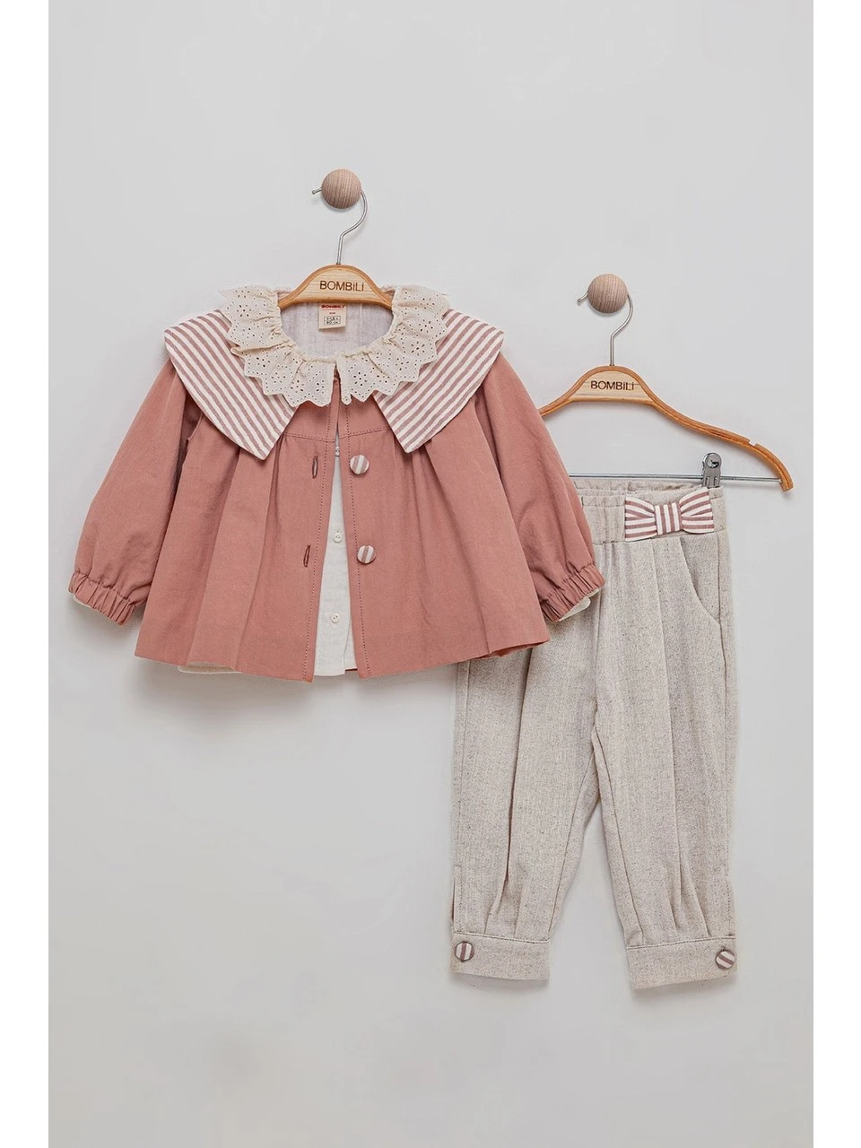 Set fete 3 piese (jachetă, cămașă, pantaloni)