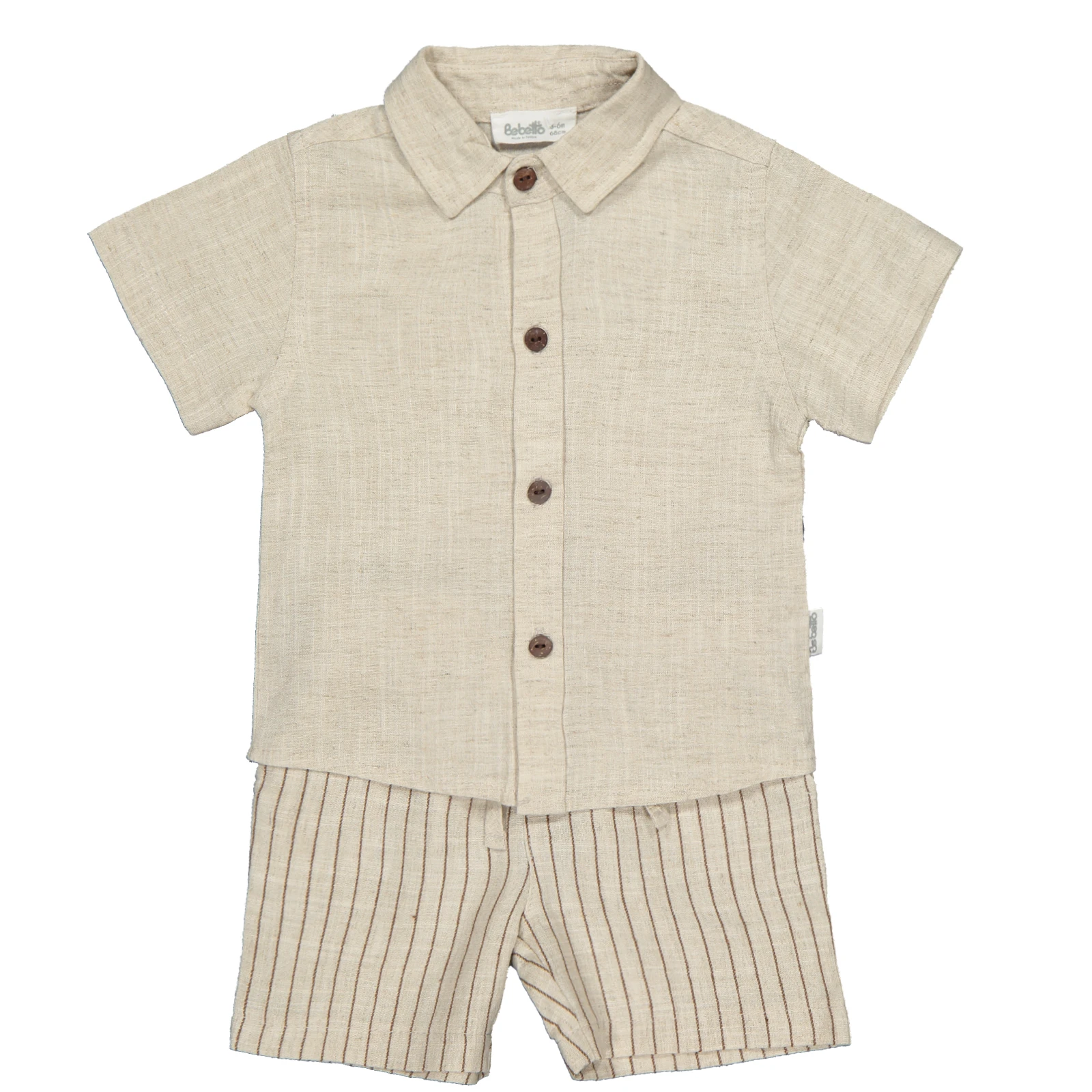 Costum bej de vara baieti
