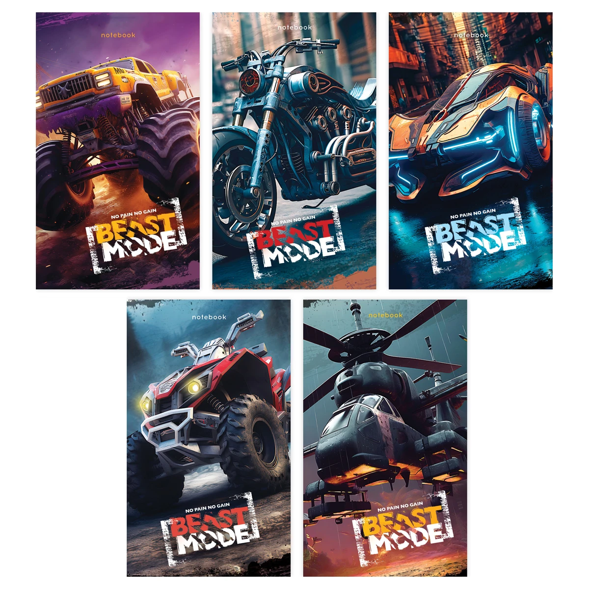 Carnet А7 48foi ,clei