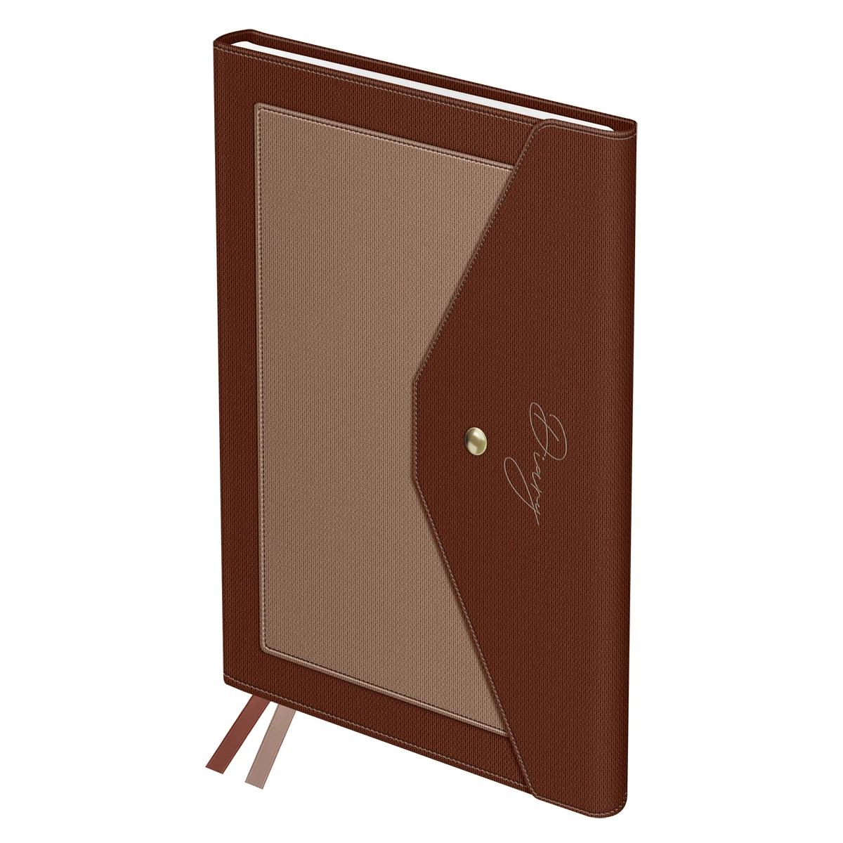 Agenda nedatata, А5, 136foi, copertat, piele ECO, "Clutch. Sangria", BG