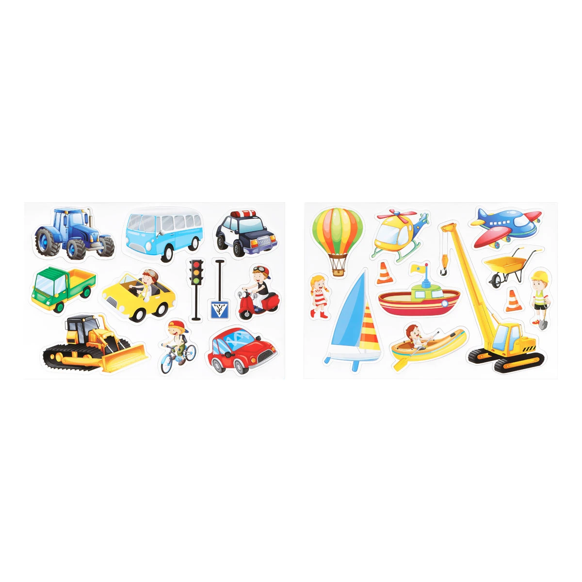 Joc educativ cu magneti "Transport 2" 23el. ТРИ СОВЫ