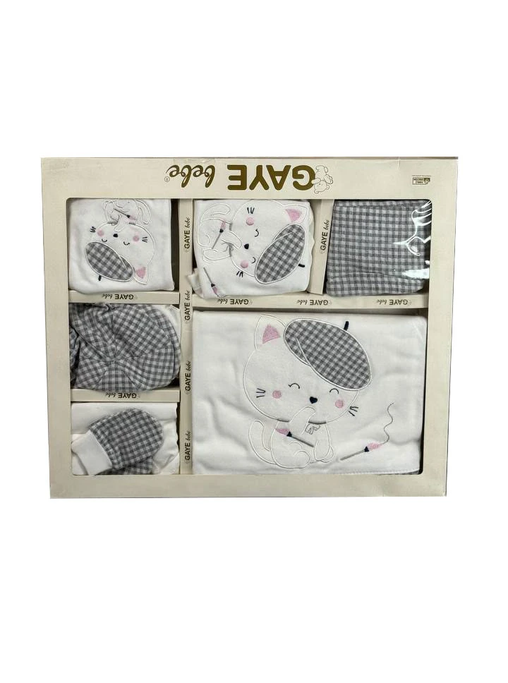 Set complet de botez gri