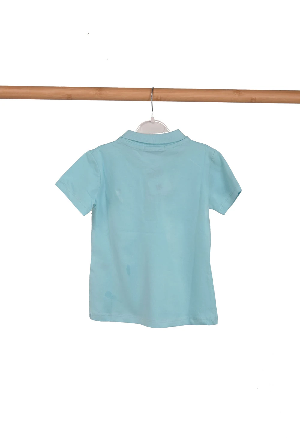 Tricou polo albastru fete
