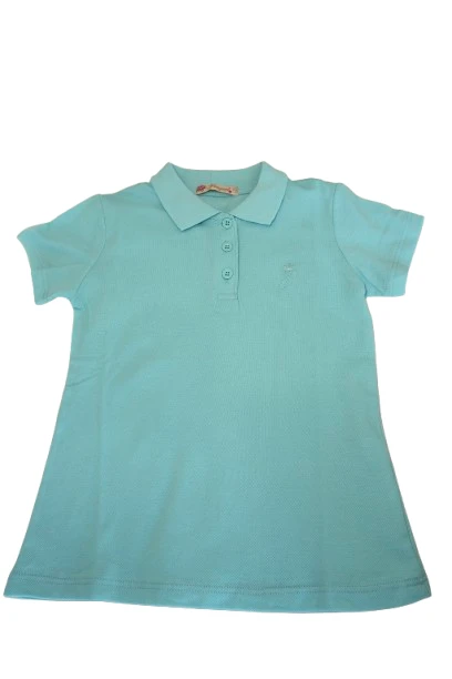 Tricou polo lime fete