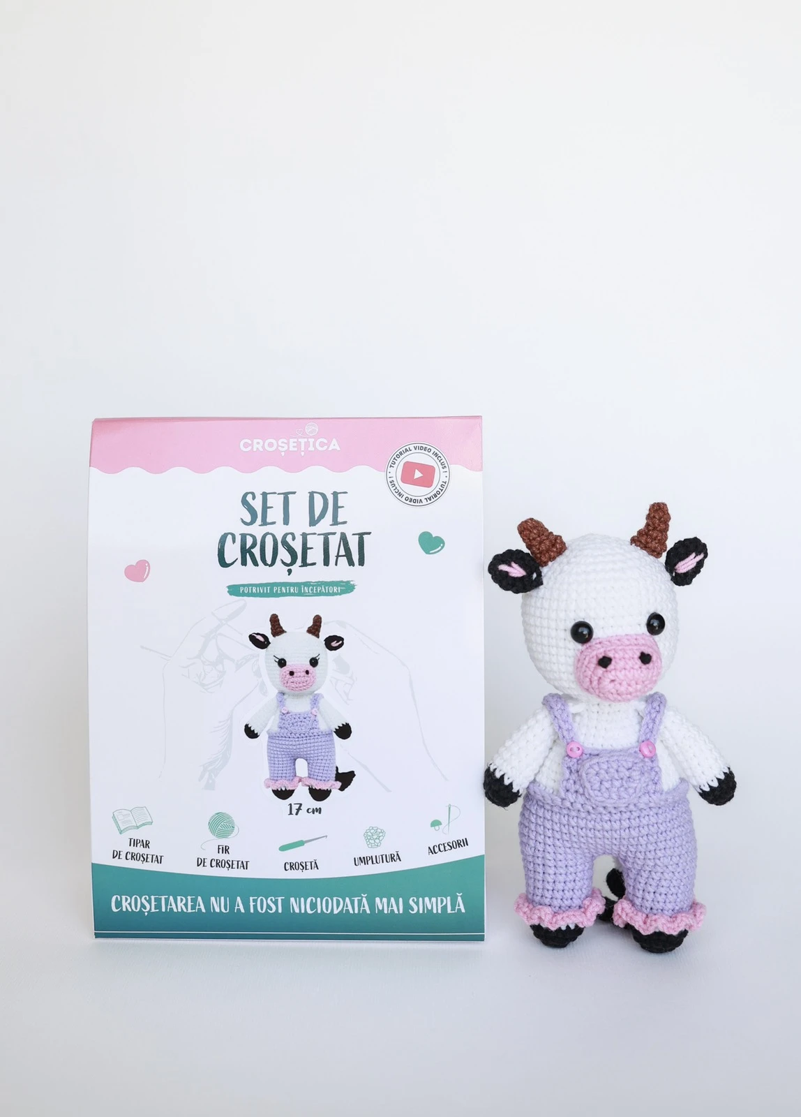 Set de croșetat - Văcuță