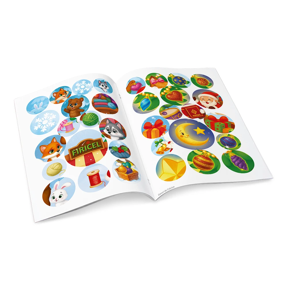 Daruri de Crăciun  (cu autocolante)