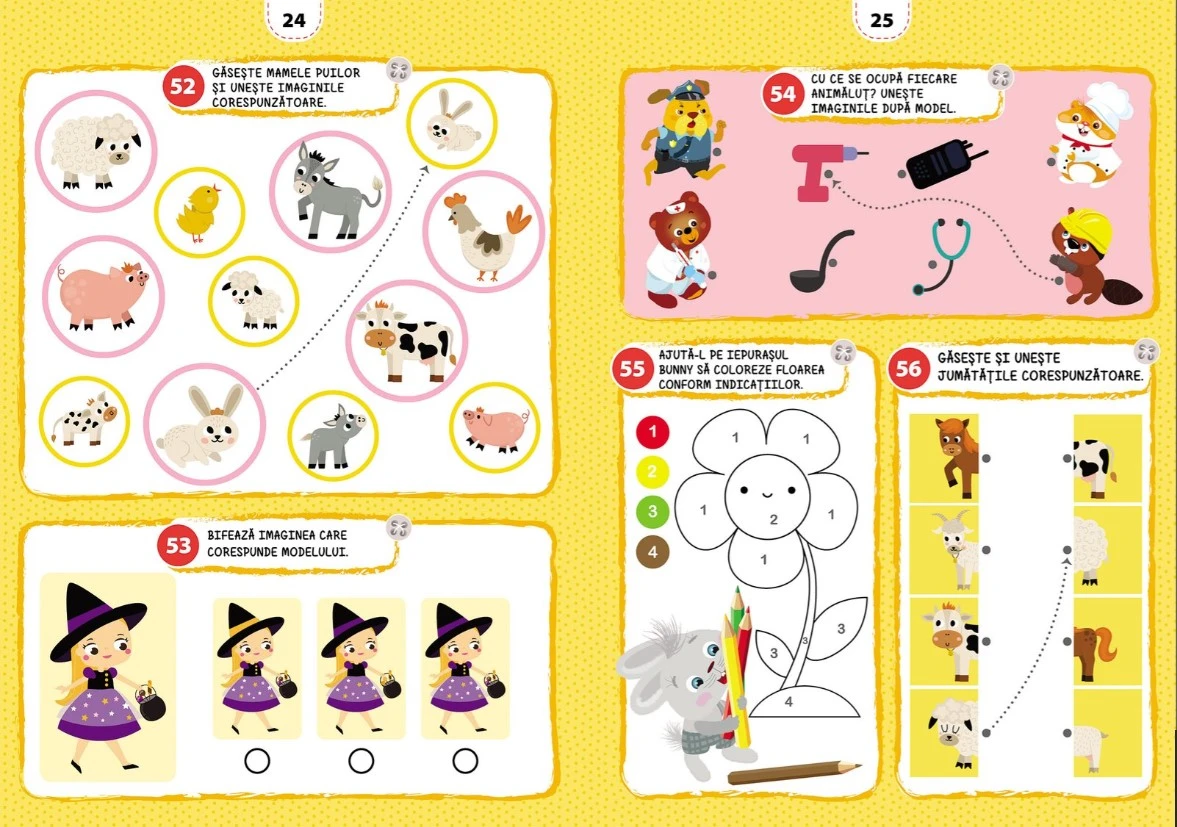 Iepurașul Bunny. 100 de activități 4+