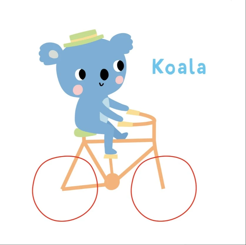 Cărticica mea pentru cărucior. Atinge & simte. Prietenii