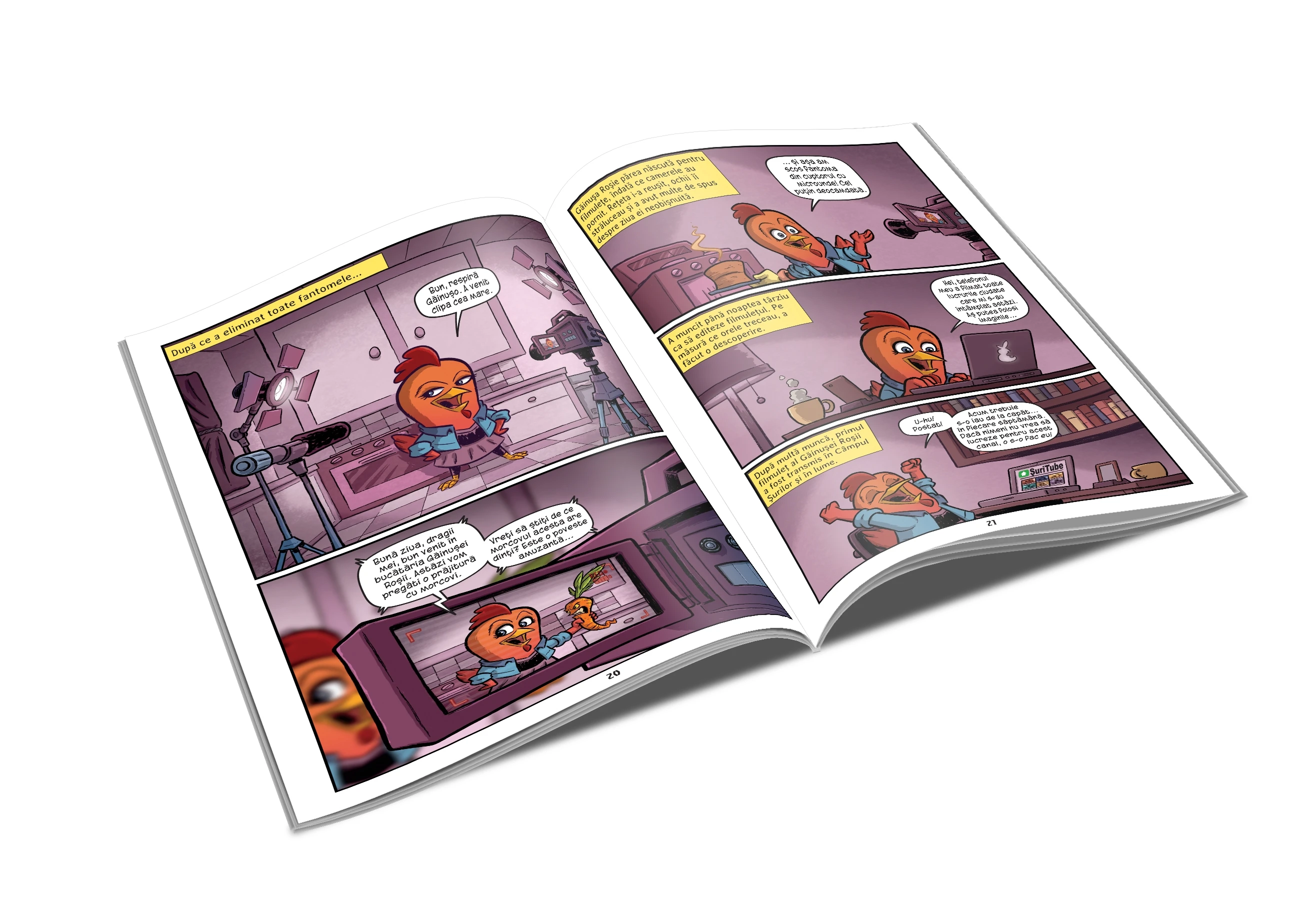 Fabule pe dos - Gainusa rosie - star video