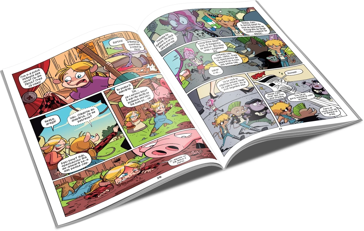 Fabule pe dos - Soricica punk rock si soricica de la tara