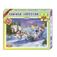 Puzzle Crăiasa Zăpezilor 260ps.