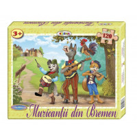 Puzzle Muzicanții din Bremen 120ps.