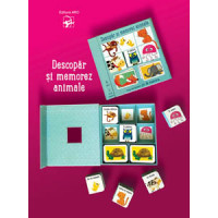 Descopăr și memorez animale. Prima mea bibliotecă + joc de memorie