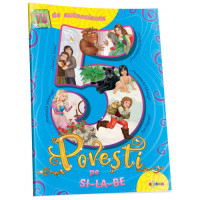 5 Povești pe silabe (70 autocolante)