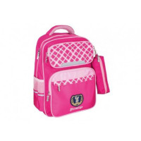 Ghiozdan ortopedic Prestige Roz(+penar) (130-145cm)