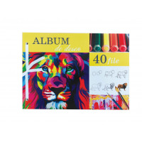 Album pentru desen cu siret 40 foi