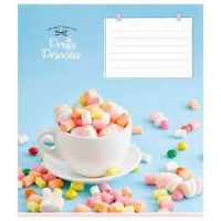 Caiet 12 foi linie mare (carton)