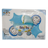 Set baloane folie ,,Baby Boy,,