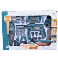 Set bormașină electrică cu scule și unelte de construcție