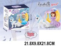 Caretă cu muzică și lumini