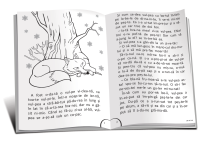 Citesc pe silabe. Colorez. Ursul păcălit de vulpe (vol.8)