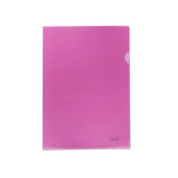 Mapa plastic, deschidere dreapte, Roz