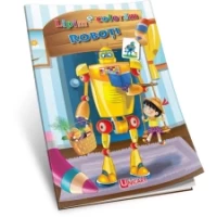 Lipim și colorăm - Roboți