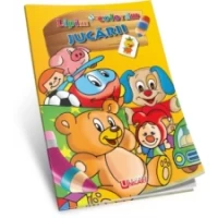 Lipim și colorăm - Jucării